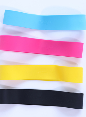 Surging 雕刻游泳脚踝带 成人儿童脚部弹力带硅胶 束腿带橡胶带