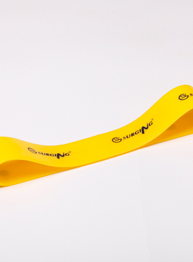 Surging 专业游泳绑脚带 成人脚部水上牵引带 防滑束腿带橡胶带