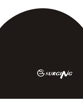 Surging Latex 超薄 软乳胶泳帽 防滑防脱落 游泳帽 舒适耐用