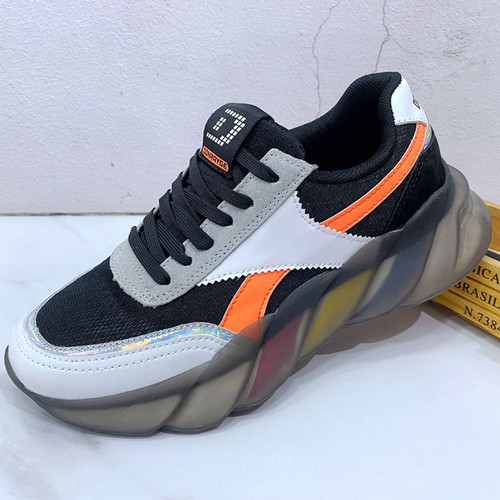 声乐夏季透气网面百搭厚底老爹鞋