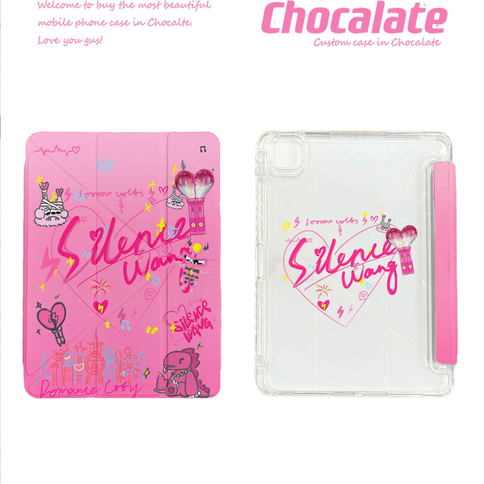 原创汪苏泷十万伏特周边罗曼城小泷包适用2025新款平板套苹果ipadair7华为matepadpro折叠mini7小米保护壳