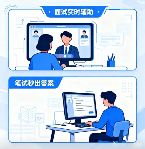 双机位测评面试AI实时辅助神器