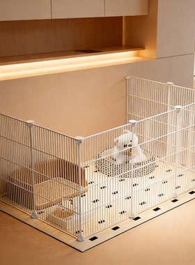 宠物围栏狗狗防猫隔离网挡板门栏狗栅栏室内防护栏家用狗笼子猫门