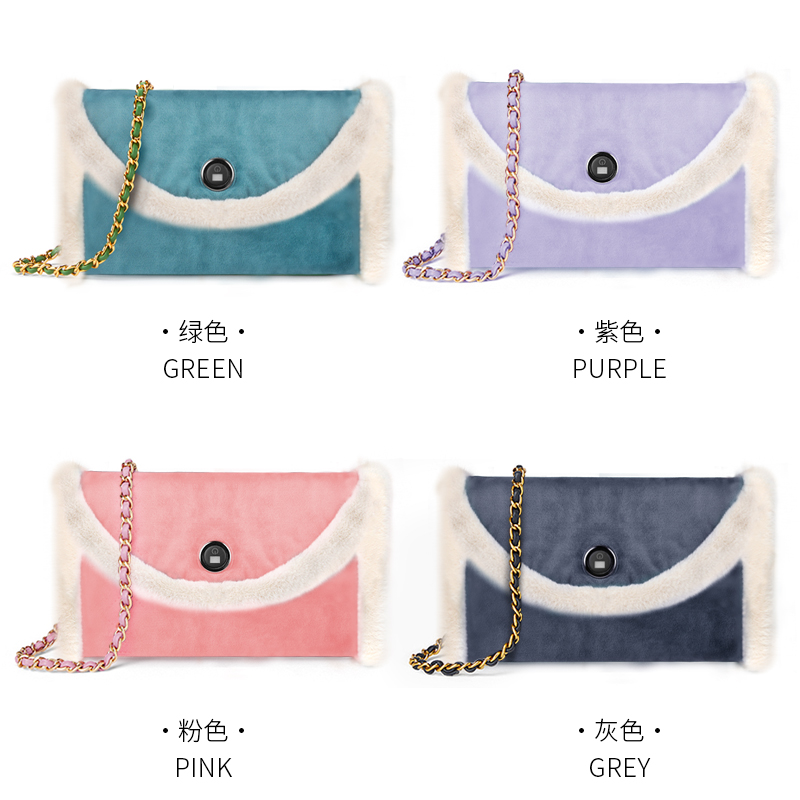 ADER石墨烯热水袋USB充电暖手宝无水防爆随身电暖宝远红外加热毯