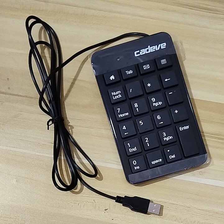 23键数字键盘办公商务电脑外接迷你数字键盘财务银行密码输入usb