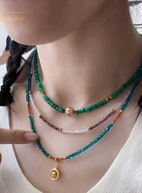 原创设计x JOL x串珠项链文玩配饰小众轻奢潮流叠戴配饰新款颈链