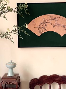 墨梅图书房国画茶室中国风