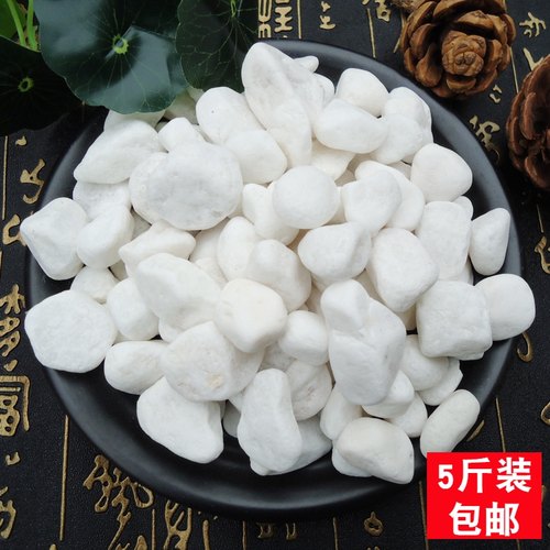 白石子鹅卵石老石农铺路鱼缸装饰