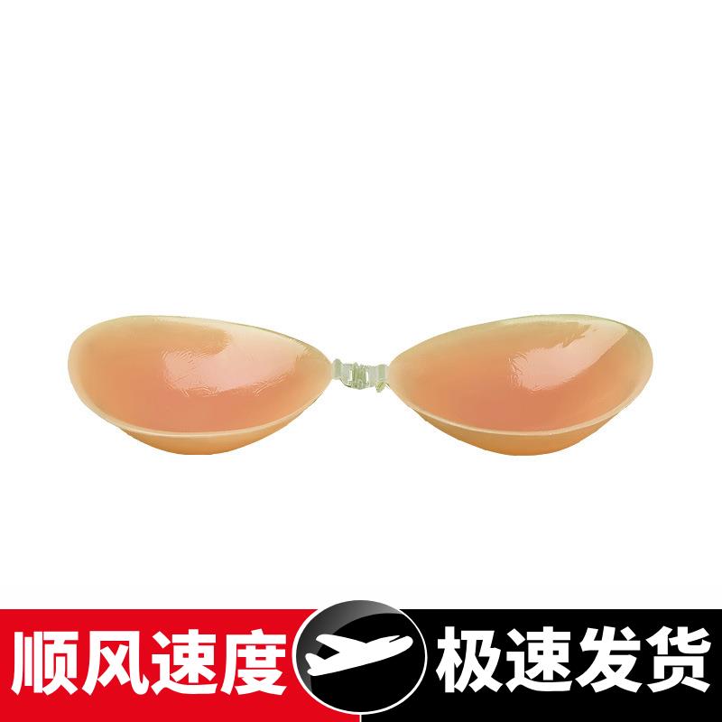 硅胶胸贴女夏季薄款隐形内衣大胸聚拢上托吊带婚纱小胸乳贴