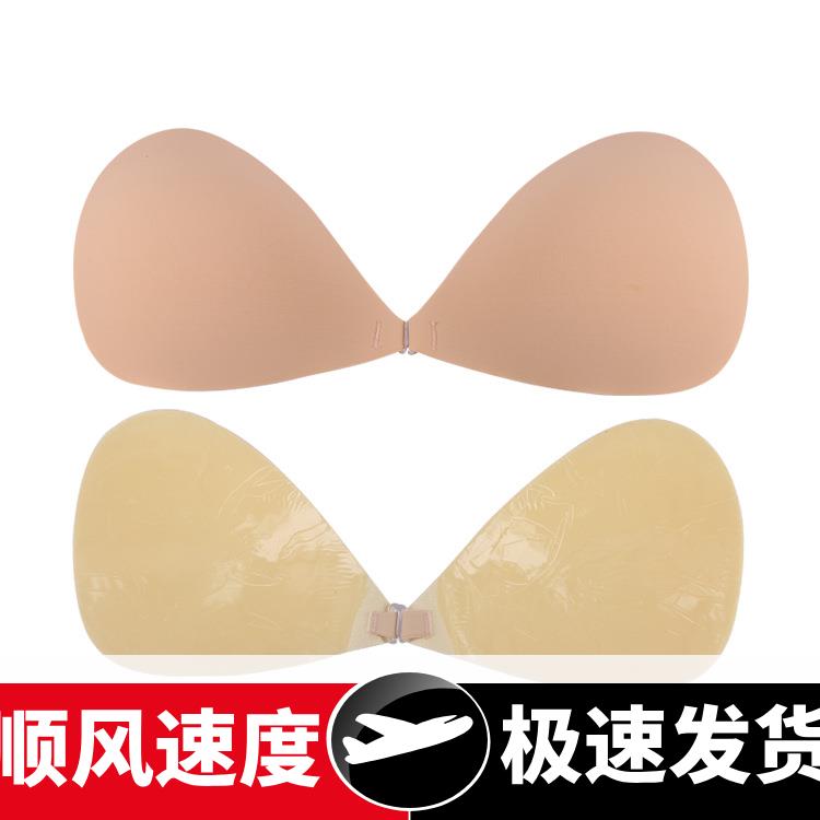 厂家热销夏季新款聚拢薄款无痕胸贴乳贴硅胶无肩带隐形文胸