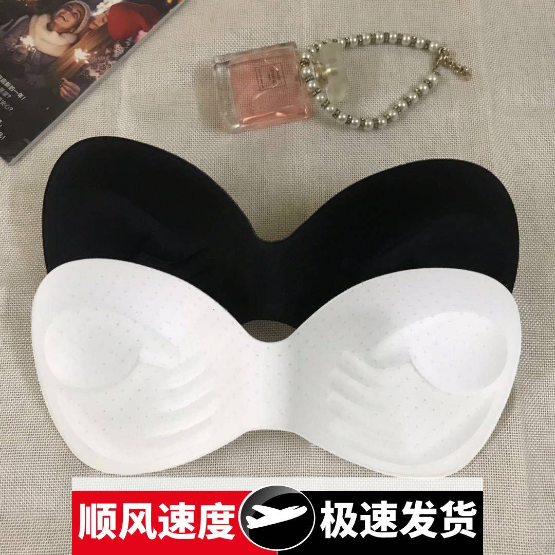 【厂家直销】掌托透气孔胸垫插片一片式内衣胸贴乳贴海绵胸垫模杯