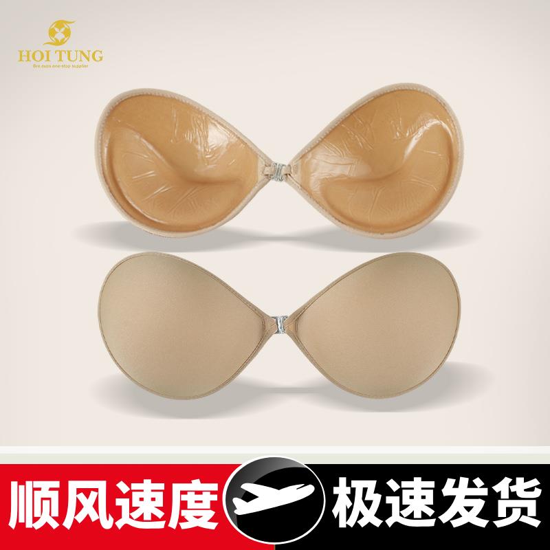 无肩带聚拢隐形胸贴搭配婚纱硅胶内衣防滑防凸点胸贴防汗不滑落