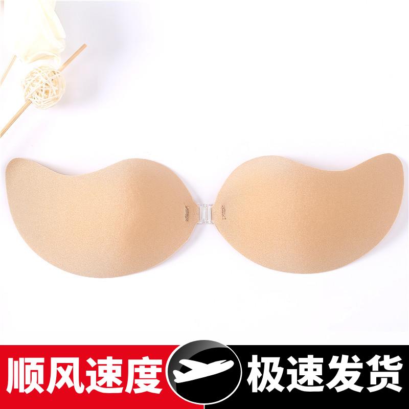 外贸爆款超薄芒果隐形文胸性感无痕女士文胸聚拢新娘婚纱礼服胸贴