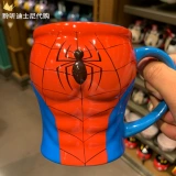 Шанхайский Дисней Капитан Спейдер -Человек Железный Человек Черная Пантера Мультфильм мультфильм Марк Кубок Керамический чашка с водяной чашкой