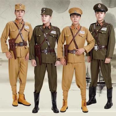 民国警察军官汉奸皇协伪军日兵二狗土匪特务话剧搞笑伴郎表演出服