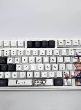 rinko复刻二次元键帽五面热升华pbt适配rooting ez63 made68等