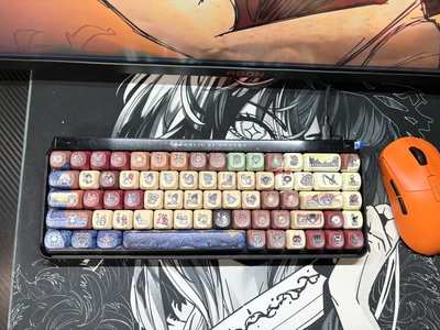 饥荒主题正刻键帽 moa 适配wootingez63made68魔导士夜魔迈从87等