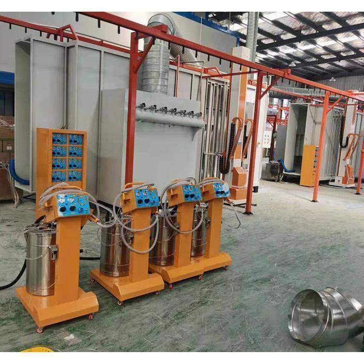 静电喷涂机智能 喷塑机升降型喷粉机自动往复喷枪