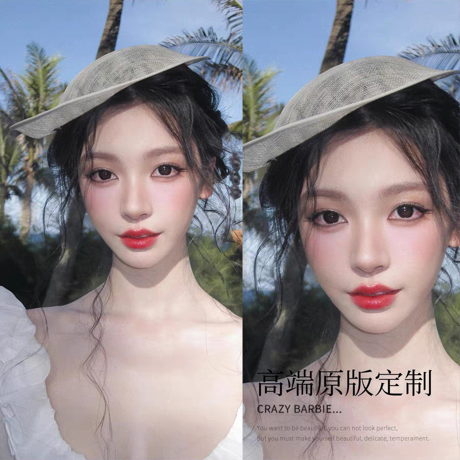易梦玲同款发夹礼帽女法式小众设计感发卡头饰气质宴会优雅纱帽