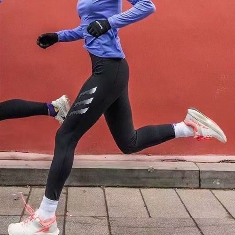 九分紧身加绒保暖运动健身三杆田径体育跑步训练压缩速干高弹底裤,运动服/休闲服装,运动中长裤／短裤,淘宝优惠券,粉丝福利购,淘宝优惠卷