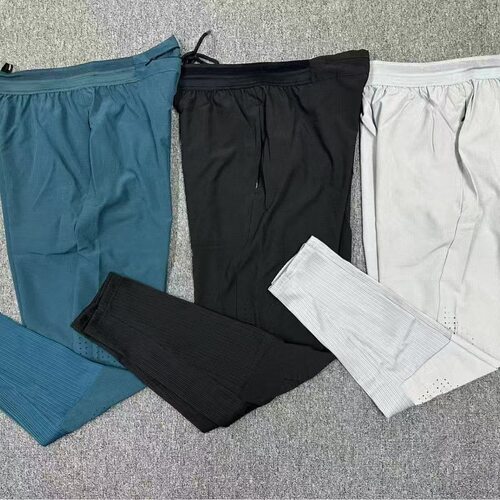 春夏轻薄透气速干男运动直筒卫裤