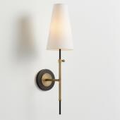 YG全铜美式 简约别墅卧室床头布艺无线充电壁灯民宿客厅设计师墙灯