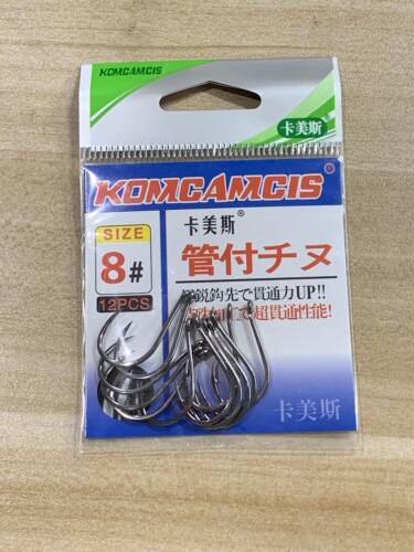进口高碳钢鱼钩管付渔具