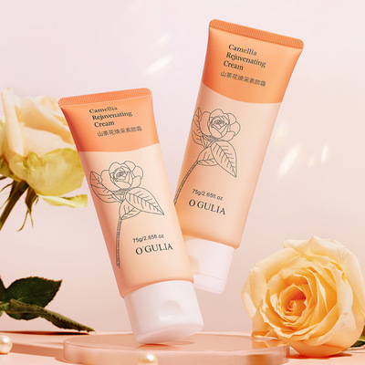 阿古丽娅山茶花焕采素颜霜75g遮盖斑点痘印女自然遮瑕面霜