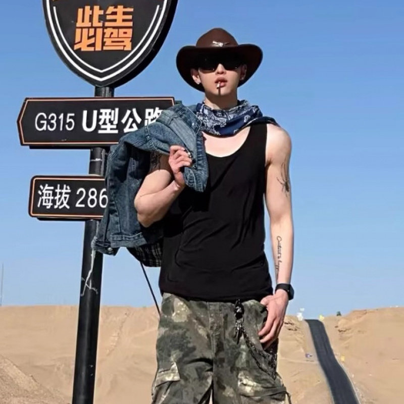 新款70男士民族风丝巾腰带潮男热图片