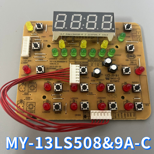 美的电压力锅MY-13LS608A/13LS408A/13LS508A显示板按键板6针原装
