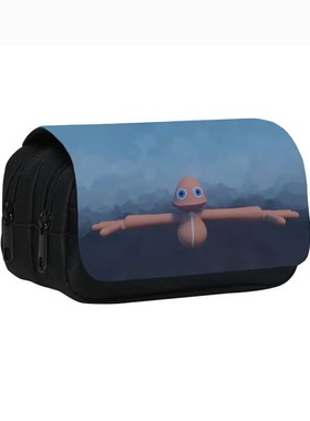 新品捉迷藏游戏印花笔袋Yeeps Hide and Seek中小学生双层文具袋