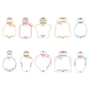 新学期心愿卡学生目标卡墙贴手写diy许愿装饰小卡期末学习计划班级教室布置开学入学仪式感祝福贺卡创意E1