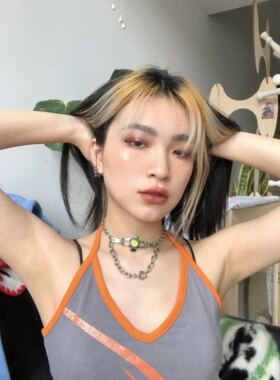 southeast原创迷人可爱气泡项链 可调节choke 多变戴法 让你喜爱