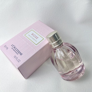 欧舒丹玫瑰之心Rose 香水edt淡香50ml 好闻的玫瑰香花香调 20年产