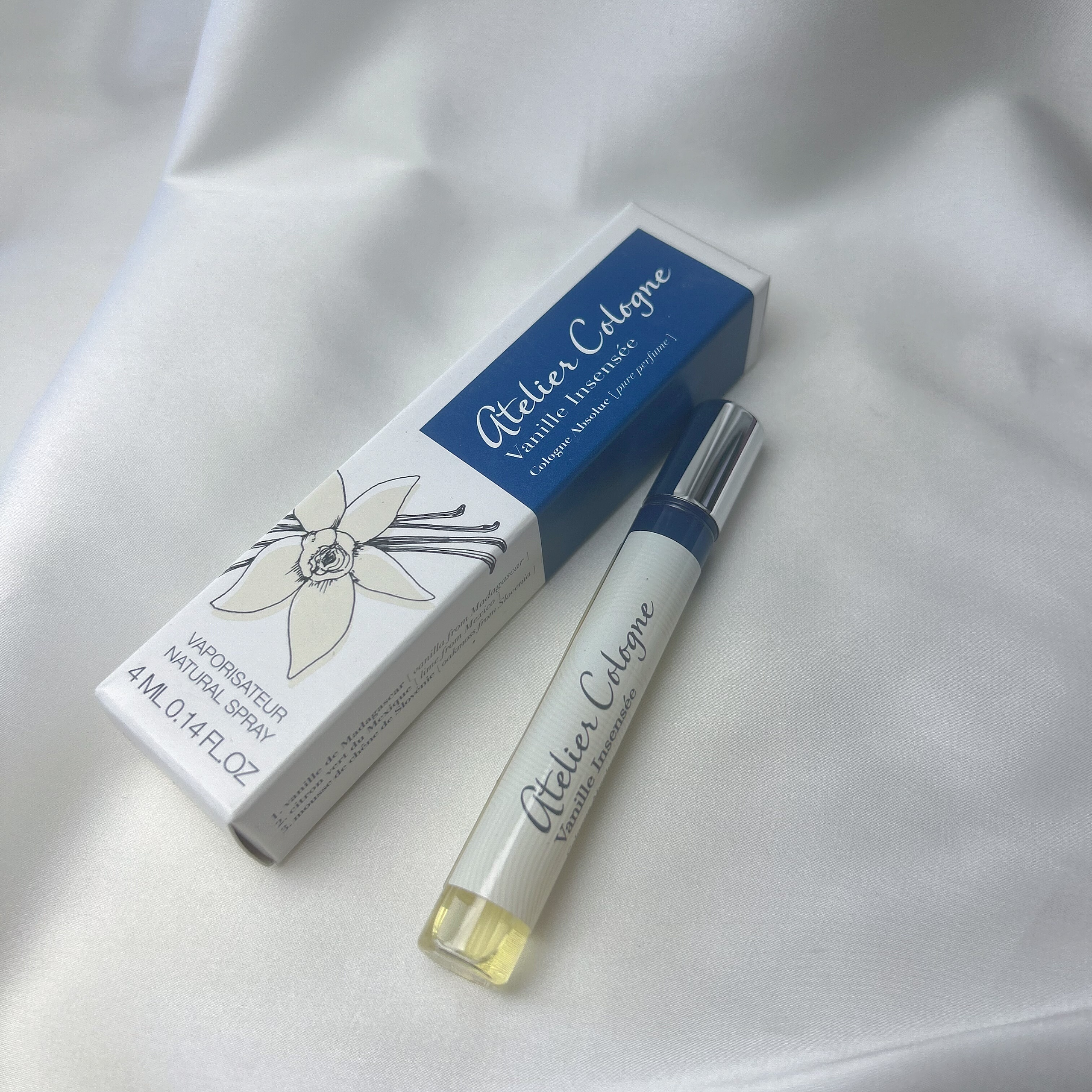 Atelier Cologne欧珑Vanille Insensee梦幻香草香水小样4ml带喷