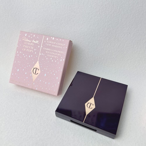 Charlotte Tilbury CT圣诞限量4色眼影盘Pillow Talk全闪片！
