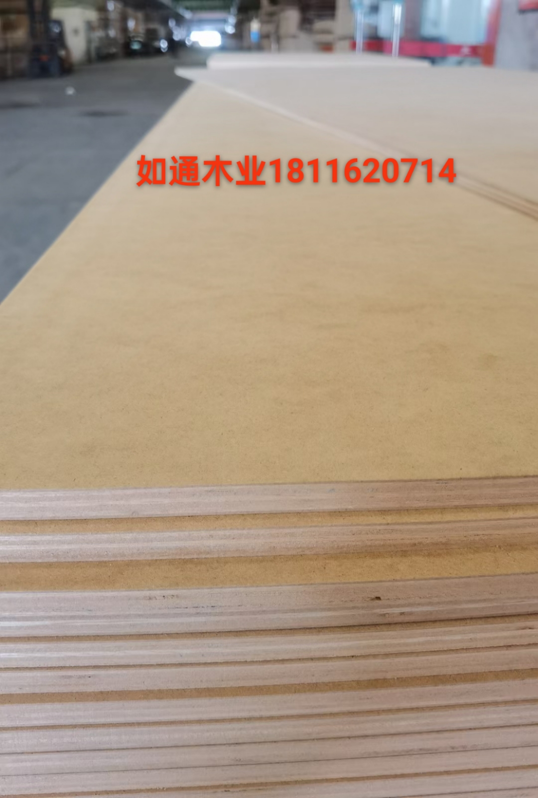 厂家直销E0全桉双面密度板超平多层胶合板家具板木饰面油漆UV板