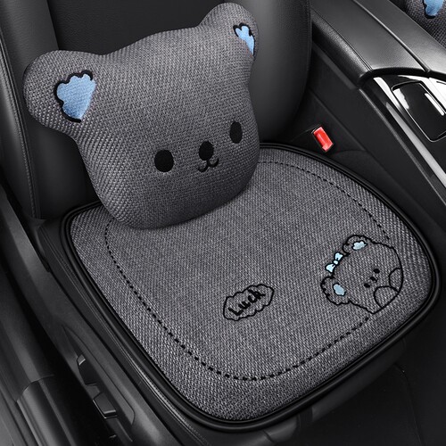 雷诺江铃小麒麟EV2吉祥版201km汽车座套棉麻坐垫冬季通用座椅套