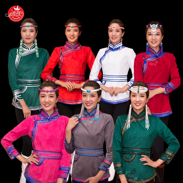 日常生活表演蒙古袍新品