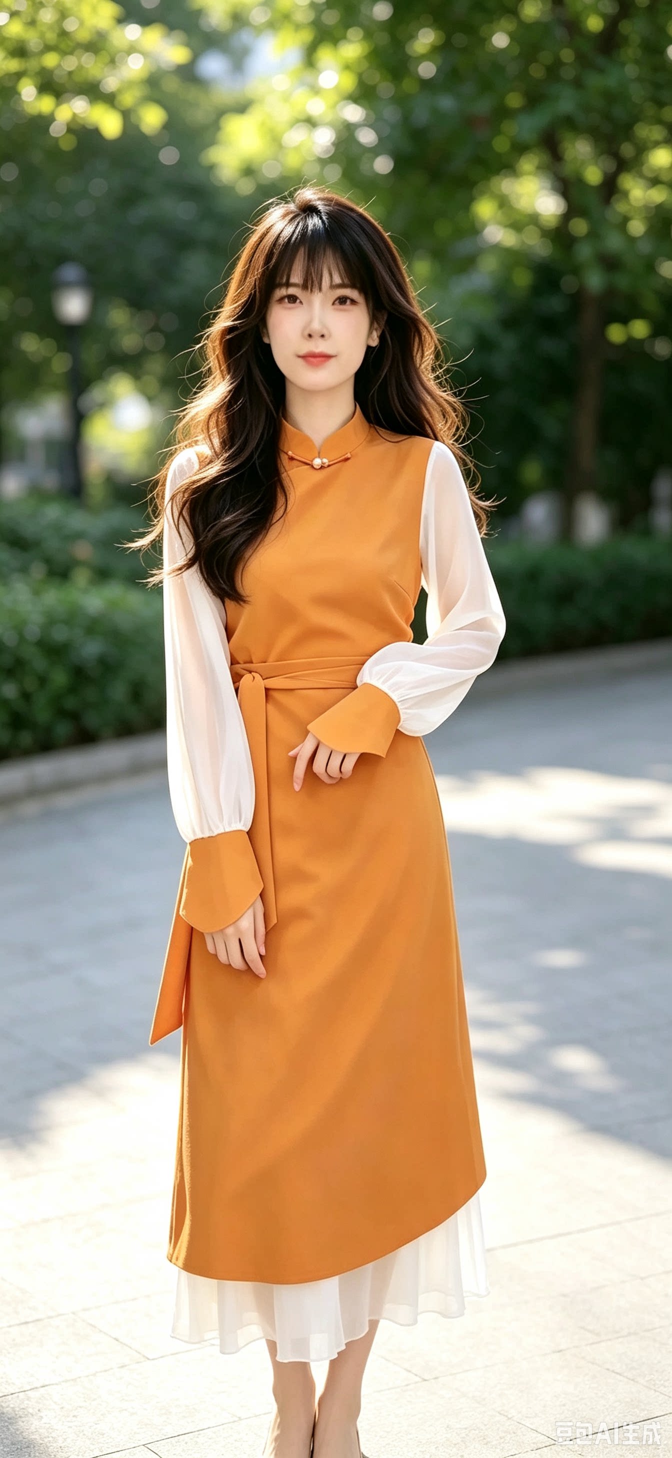 娜仁朵蓝新款蒙古族服装女士少数民族舞蹈演出服旅拍写真摄影日常