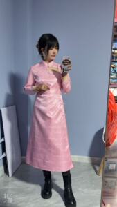 2026春季新款女士蒙古袍长款日常演出服民族风舞蹈服