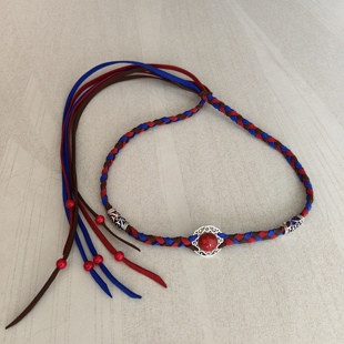 少数民族发带头带藏族舞蹈发饰演出配饰蒙古族头饰头绳旅拍男发绳