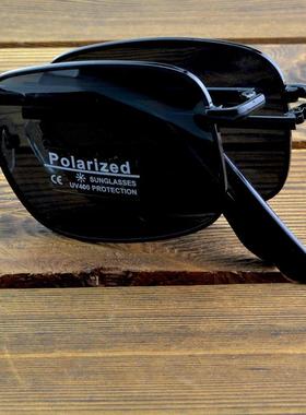 美国品牌Clara Vida特研折叠偏光方形低调实力款开车钓鱼太阳镜