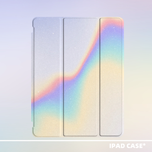 [防弯]彩渐变彩虹IPAD壳
