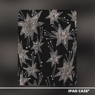 原创小众高级感艺术星星适用11代2025款air7ipadpro11寸三折ipad壳防弯亚克力平板壳9代10.2寸mini7带笔槽