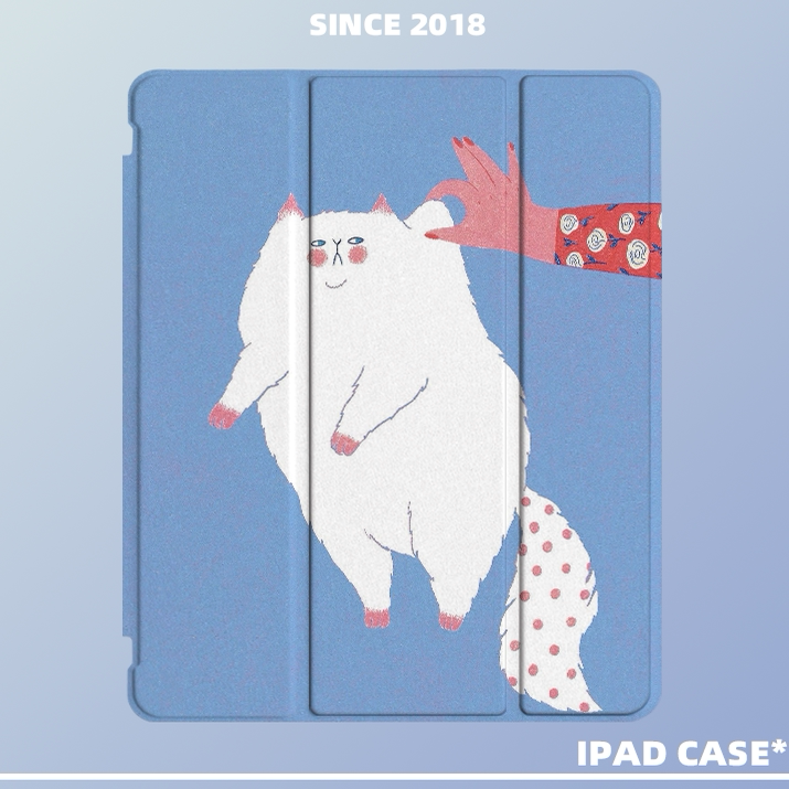 [防弯]可爱调皮肥猫iPad壳