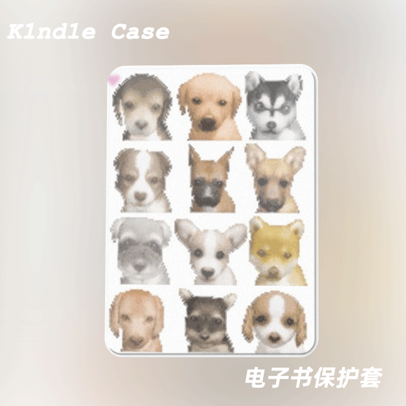 像素狗头适用kindle7代电子书保护套kpw123软壳958全包防摔休眠