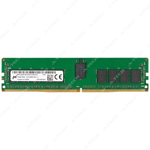 镁光 MTA18ASF2G72PDZ-2G6D1 16G 2RX8 PC4-2666V DDR4 REG内存条