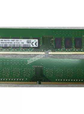SK/海力士HMA81GU7AFR8N-UH 8GB 1Rx8 PC4-2400T-ED2-11纯ECC内存