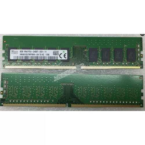 SK/海力士HMA81GU7AFR8N-UH 8GB 1Rx8 PC4-2400T-ED2-11纯ECC内存